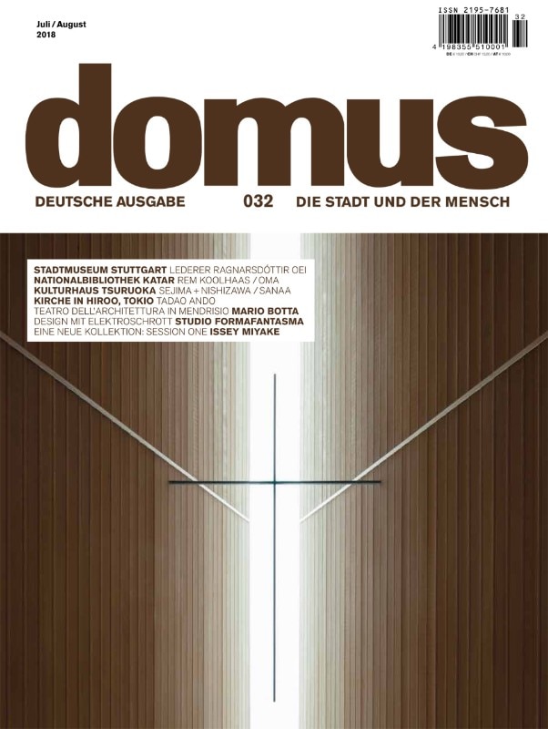 Domus Germany 32, July/August 2018