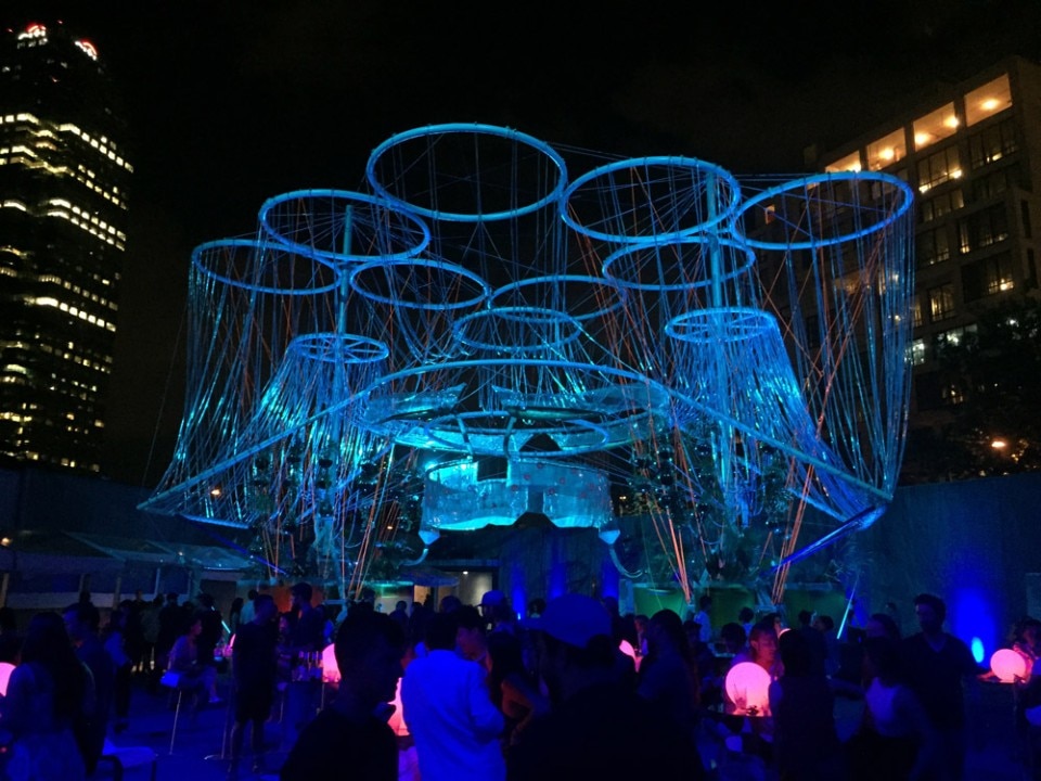 COSMO, installation for MoMA PS1, New York, 2015 (photo  MoMA)