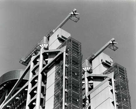 Hongkong and Shanghai Bank skyscraper in the former British colony