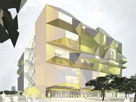 The project by Foreign Office Architects took the fourth place 