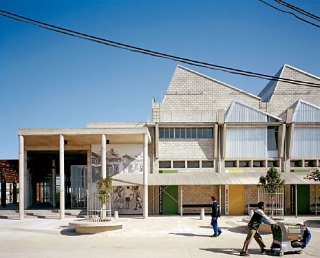 East elevation of the
Museum
