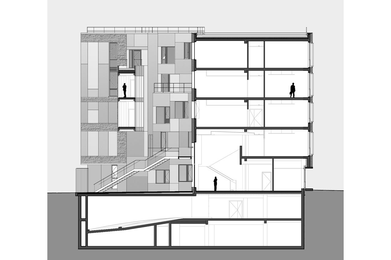 Bruno Gaudin: mixed-use building - Domus