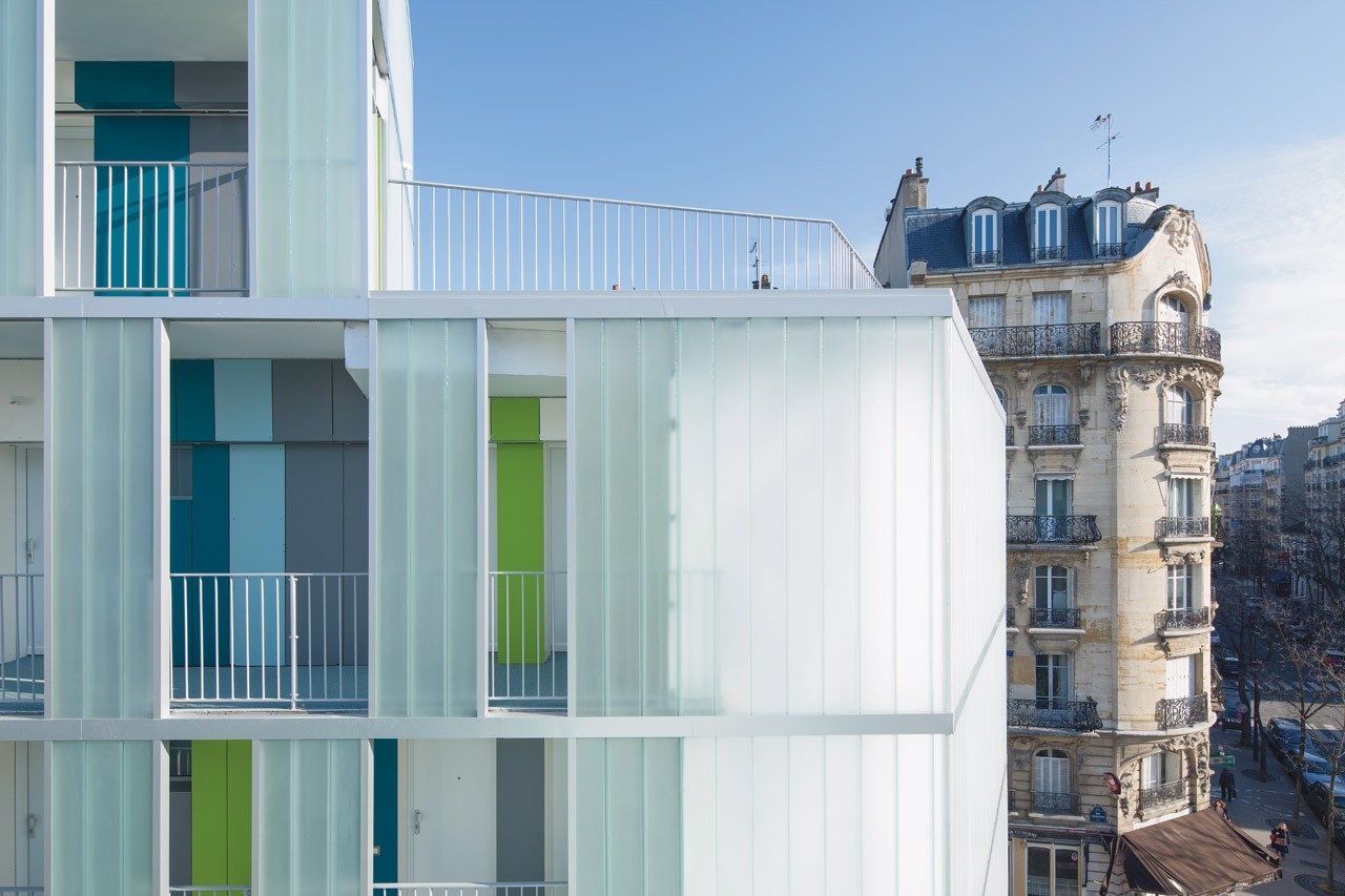 MAB Arquitectura + LAPS Architecture, Patronage Laïque Community Centre and Social Housing, Paris