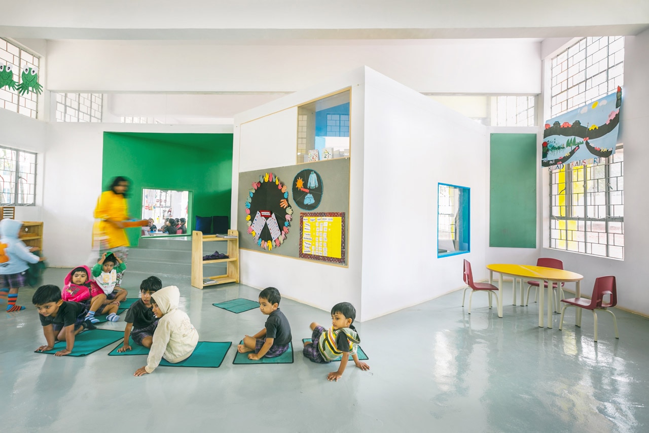 kindergarten schools designed by architects in india