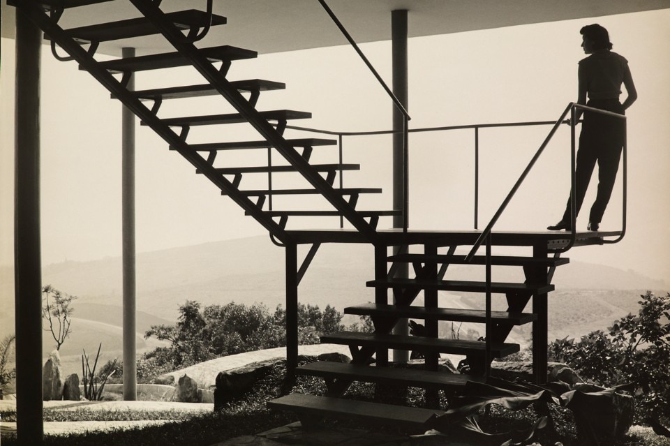 Lina Bo Bardi, Casa de Vidro,São Paulo, 1950-51. Photo Francisco Albuquerque, 1952