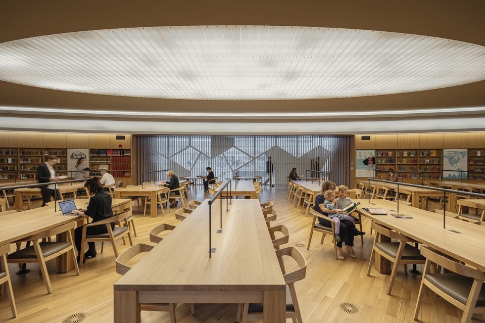 Snøhetta and Dialog, Calgary's Central Library, Calgary, Canada, 2018. Photo Michael Grimm 