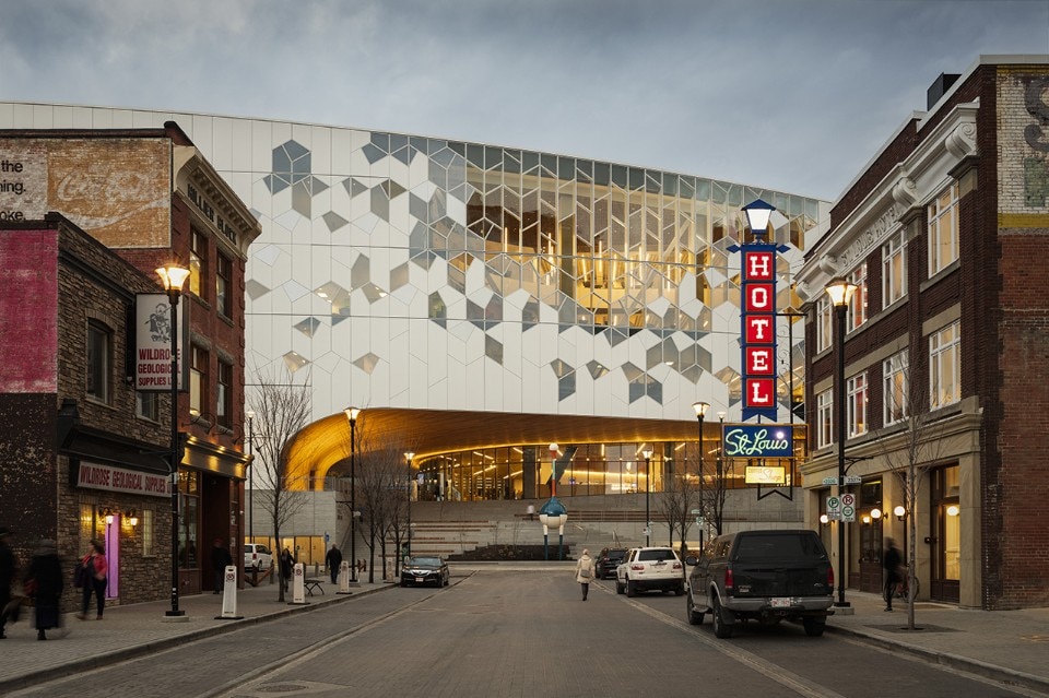 Snøhetta and Dialog, Calgary's Central Library, Calgary, Canada, 2018. Photo Michael Grimm 