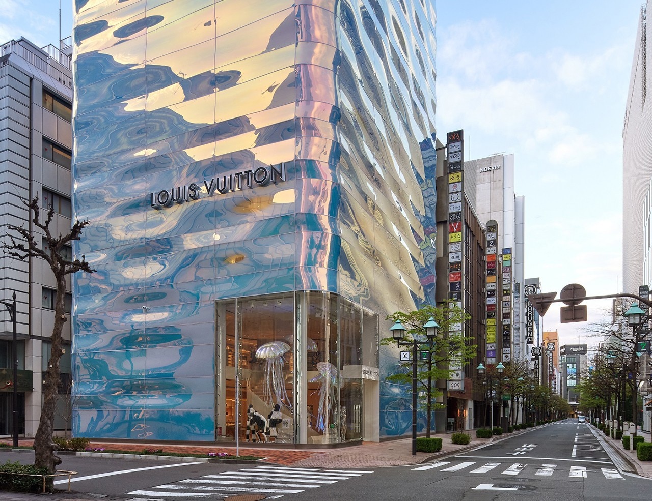 Jun Aoki Louis Vuitton Ginza  Inhabitat - Green Design, Innovation,  Architecture, Green Building