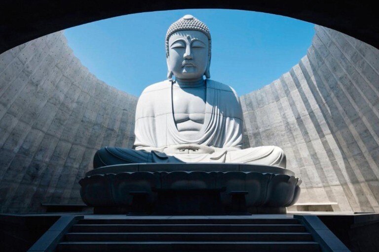 The Hill of the Buddha, created in Sapporo by Tadao Ando