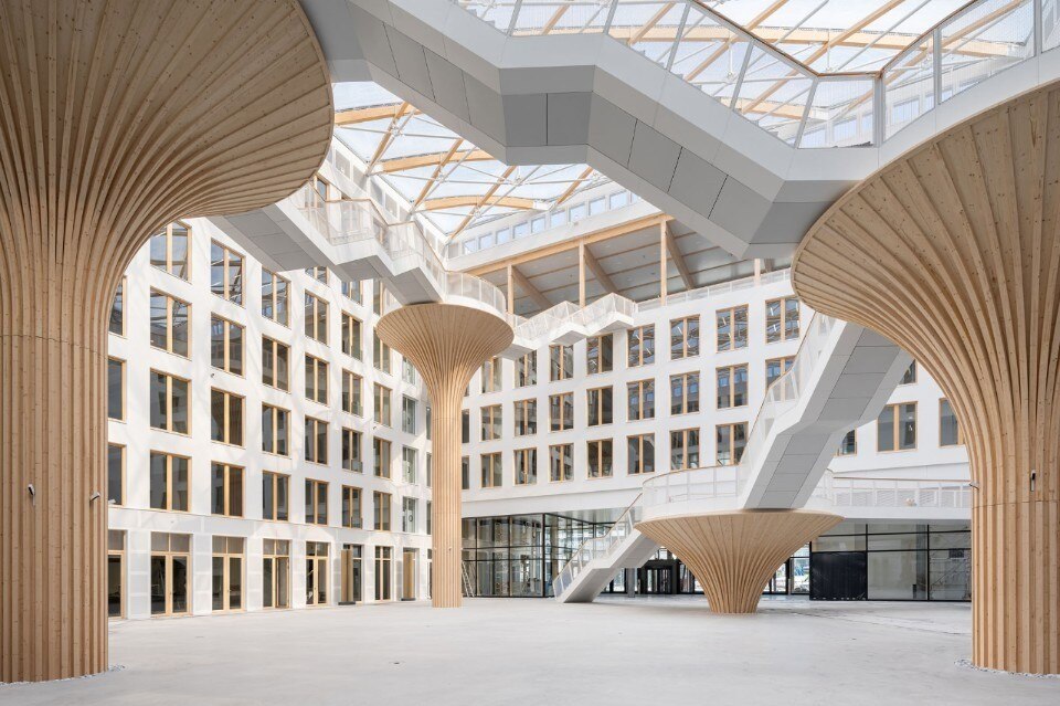 EDGE Suedkreuz Berlin by Voss, Germany′s largest hybrid timber complex