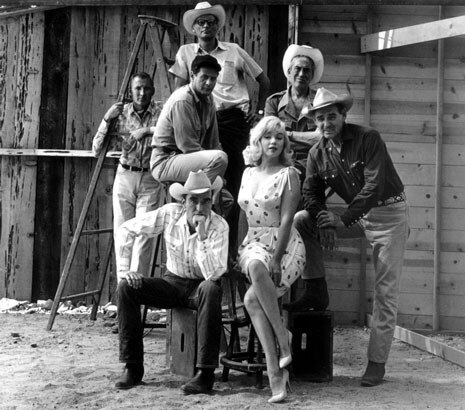 Elliott Erwitt, <i>Stage of the movie The Misfits</i>, Nevada, 1960
