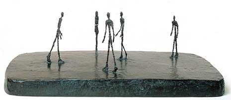 Alberto Giacometti, <i>Piazza</i>, 1947-48. Peggy Guggenheim Collection, Venice
