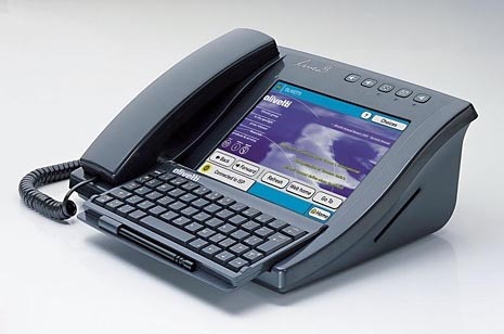 The Webphone of Domustech, the system’s operative centre for an intelligent management of the house