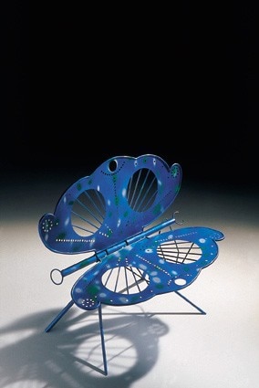 <i>Mariposa</i>, bench, Riccardo Dalisi, 1989, Zanotta