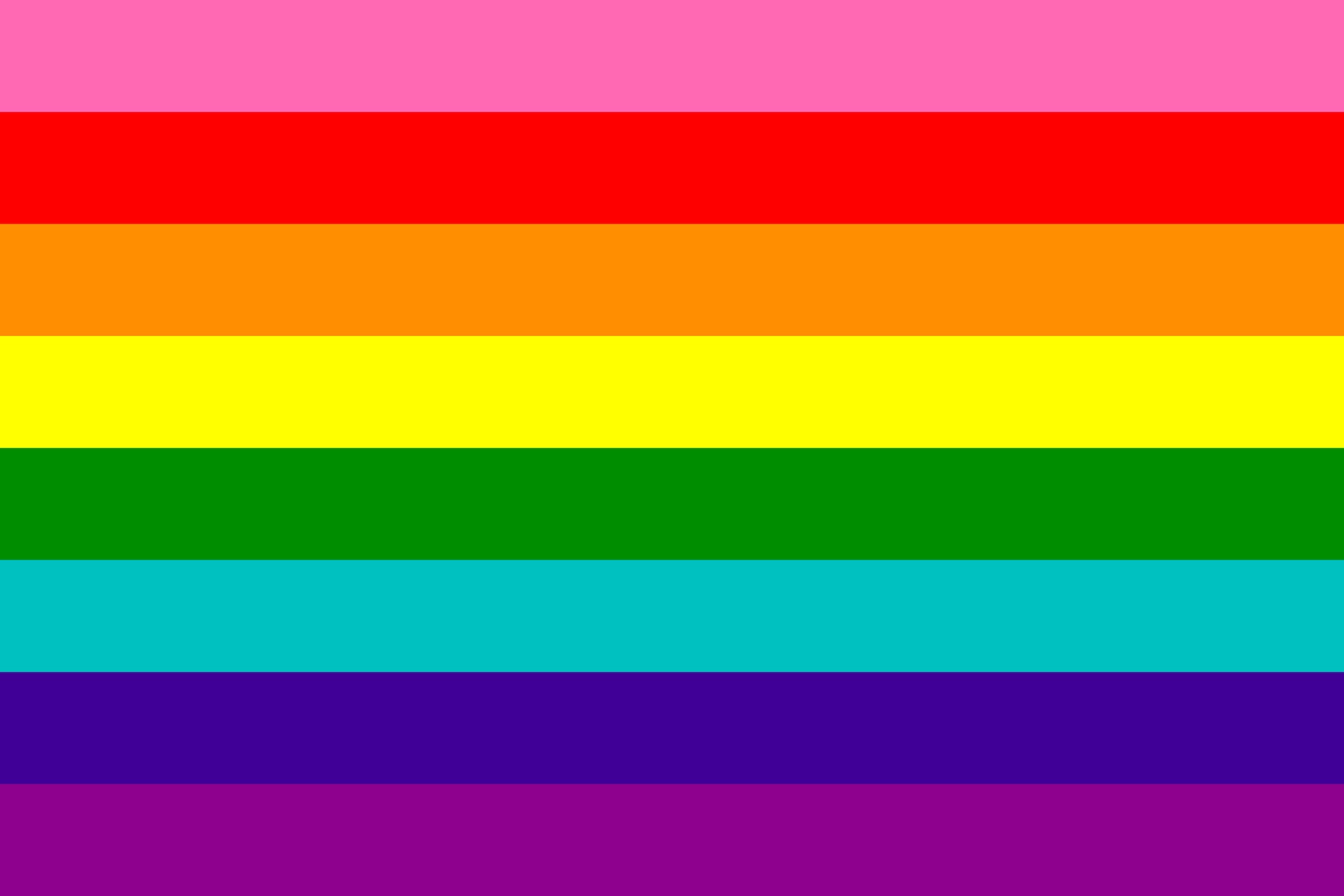 in what year was the gay pride flag popularized