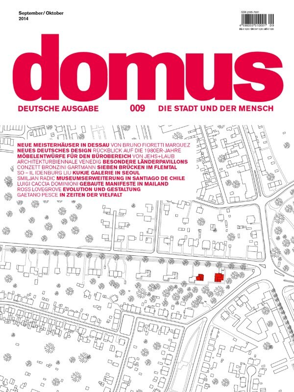 Domus Germany 9, September-October 2014, cover