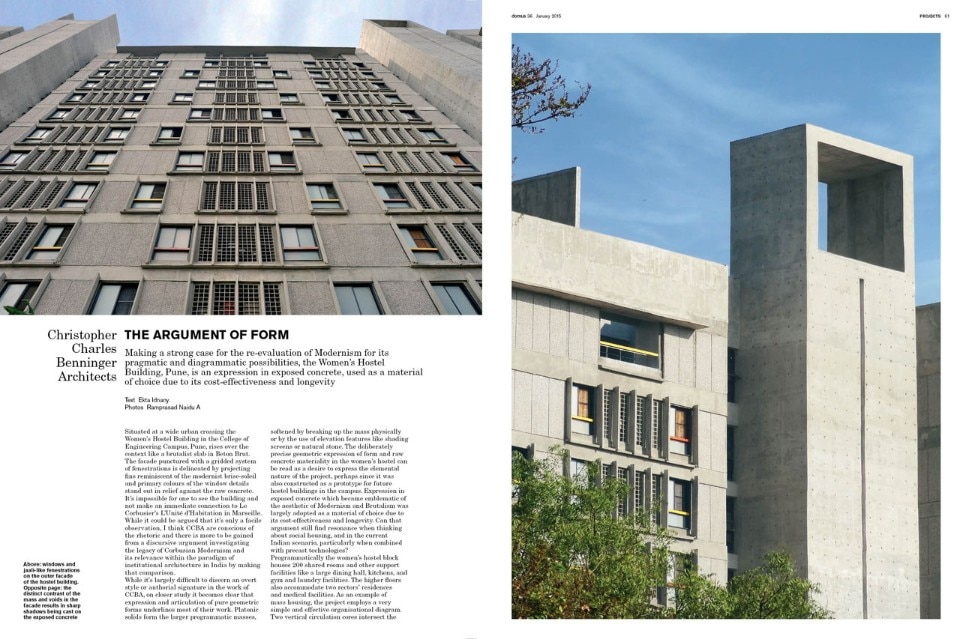 Domus India 036, January 2015