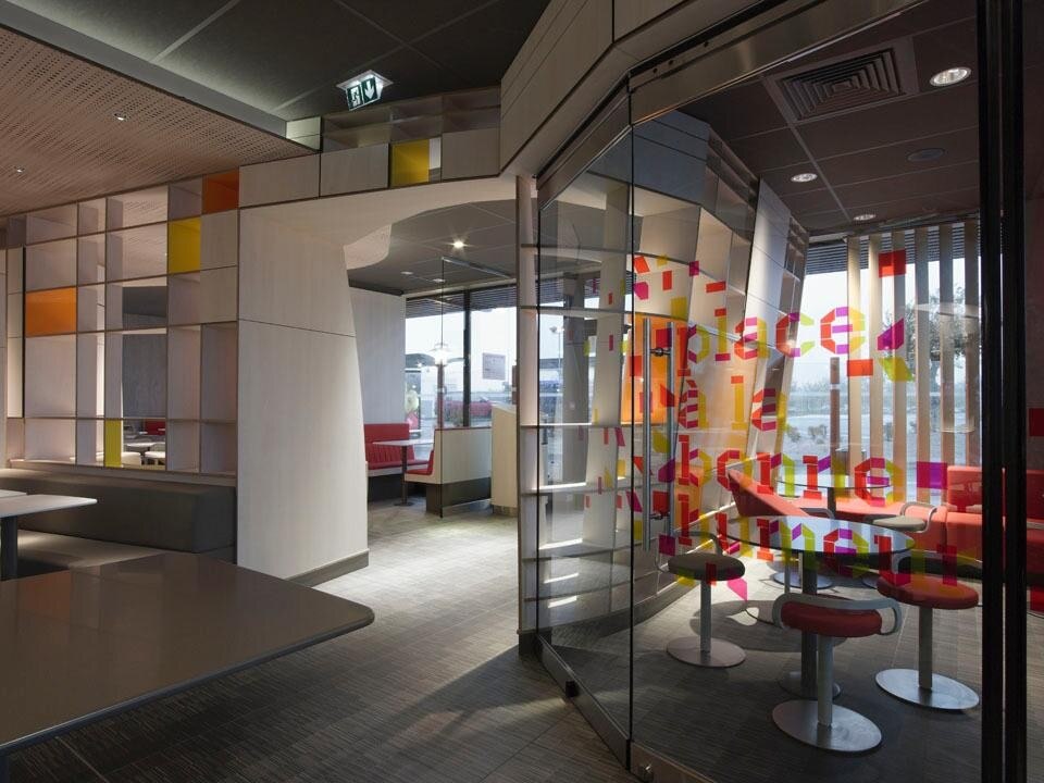  New interior design  for McDonald s by Patrick Norguet Domus