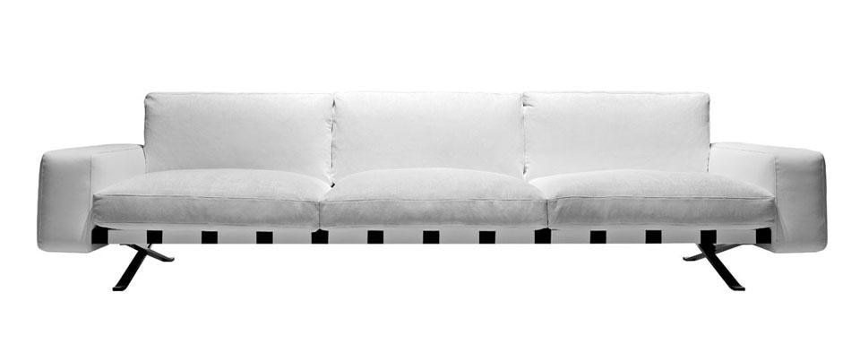 Ludovica and Roberto Palomba, <em>Fenix</em> three-seater sofa for Driade