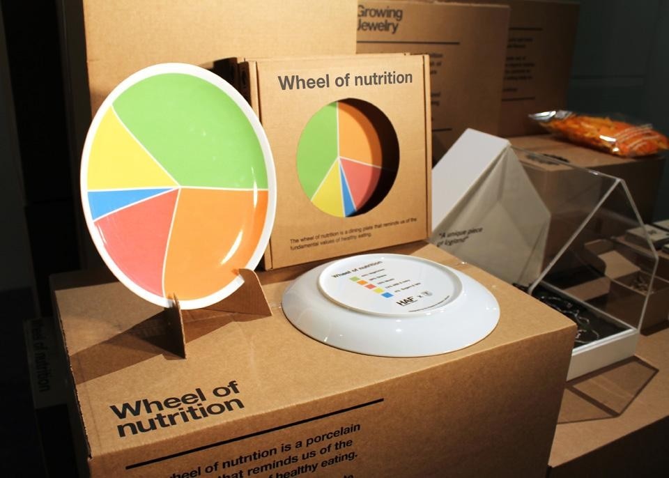 HAF by Hafsteinn Juliusson and Rui Pereira, <em>The Wheel of Nutrition</em> plate