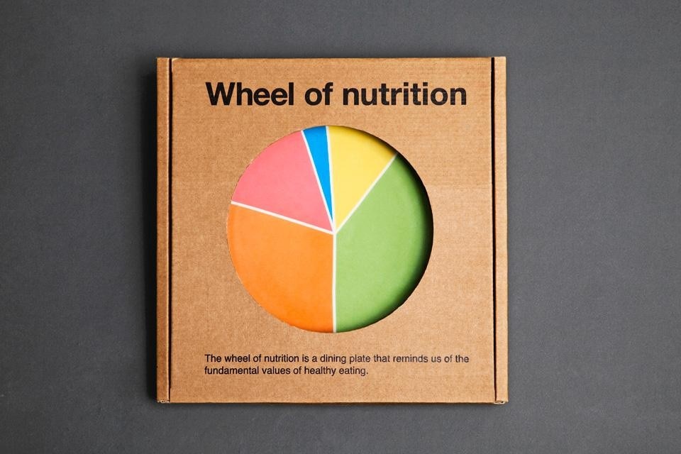 HAF by Hafsteinn Juliusson and Rui Pereira, <em>The Wheel of Nutrition</em> plate