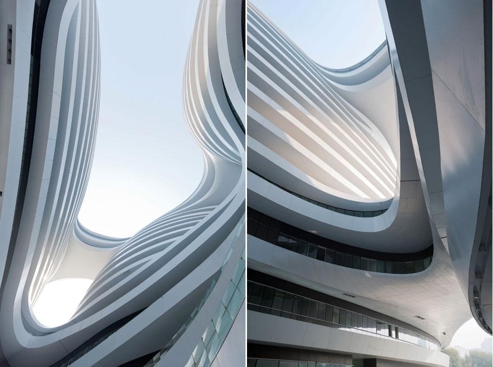 Zaha Hadid, Galaxy Soho, mixed-use commercial
Building (Office & Retail), Bejing, China 2012