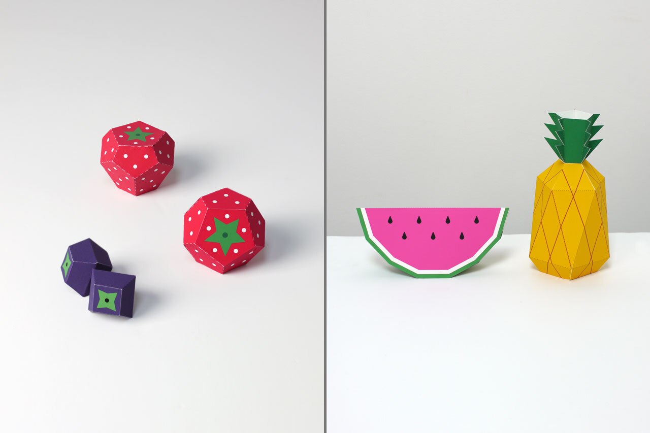 Mr Printables Play Fruit Templates