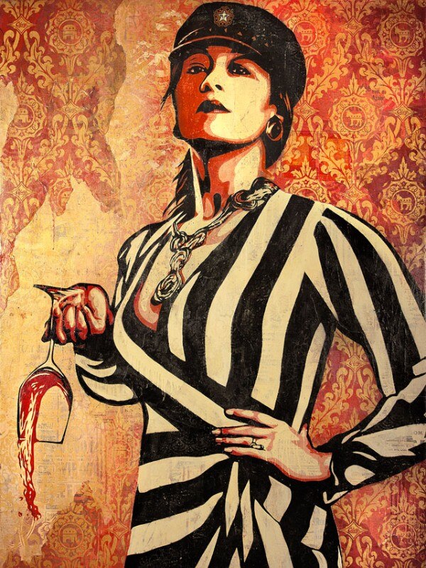 Shepard Fairey, <i>These parties disgust me</i>