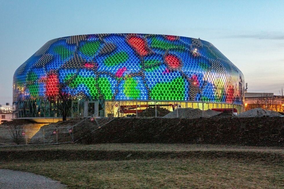 Novartis Campus in Basel has a new pavillion, designed by Michele De