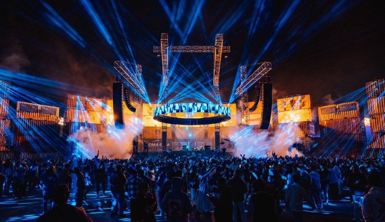 “Utopian city“ debuts at Middle East's largest music festival - Domus