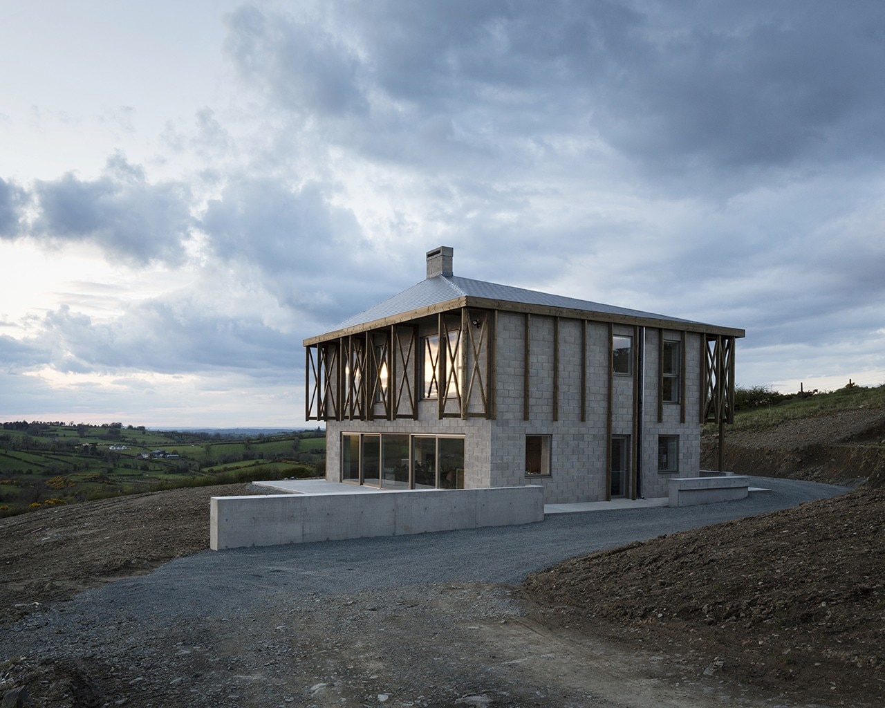 A Farmhouse Designed By T O B Architect In The Irish Countryside ...