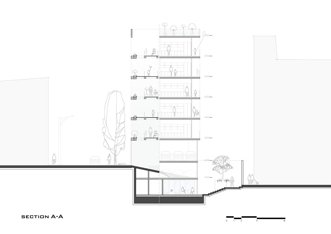 An apartment building as a response to Tehran's transformation - Domus
