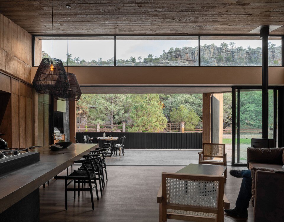 OAX ARQUITECTOS, Casa Majalca, Parque Nacional Majalca, Chihuahua, México 2021. Foto: Francisco Martín Álvarez de la Vega                                                          