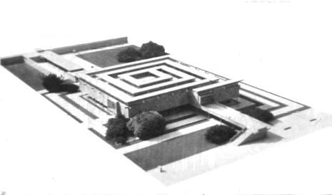 Le Corbusier, Progetto per un museo a crescita illimitata, 1930