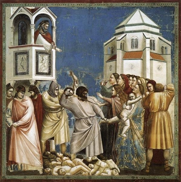 Giotto, La Strage degli innocenti, 1305
