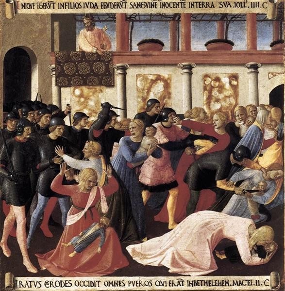 Fra Angelico, La strage degli innocenti, 1451-1452