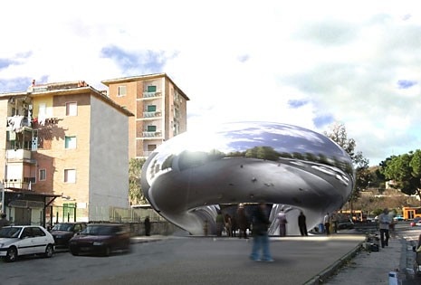 Il progetto di Anish Kapoor per la stazione di Monte S. Angelo, sulla linea 7 della metropolitana regionale