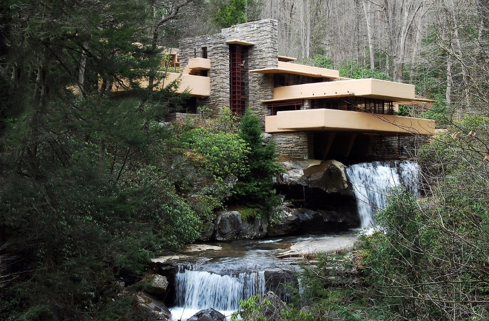 Casa Kaufmann: la casa sulla cascata di Frank Lloyd Wright - Domus