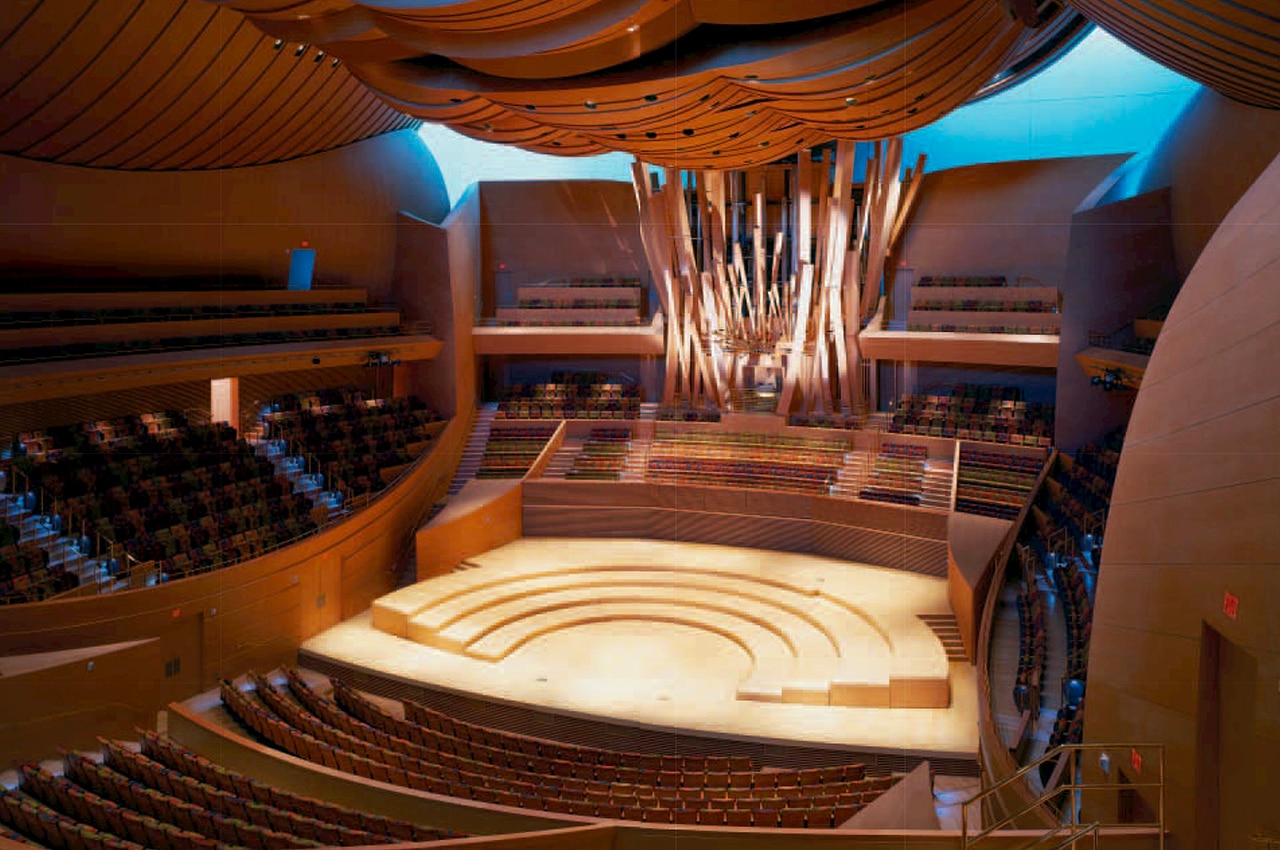 Walt Disney Concert Hall designed by Frank Gehry, Los Angeles - Domus