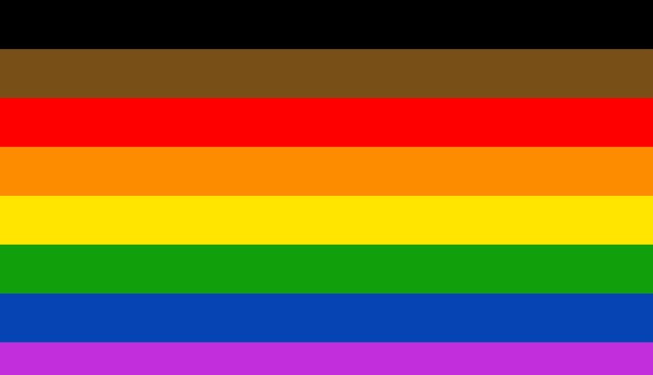 gay flag.