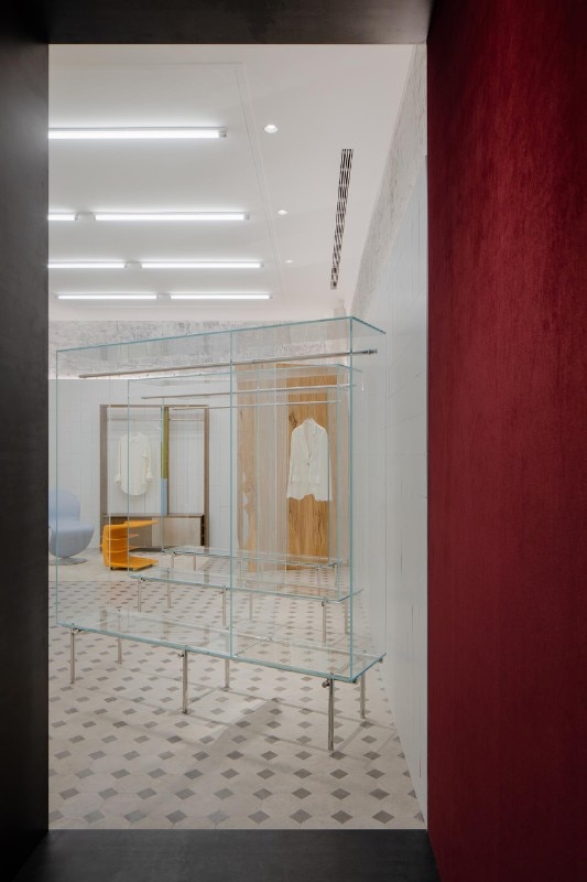 The Looknow showroom in Shanghai designed by Sò Studio