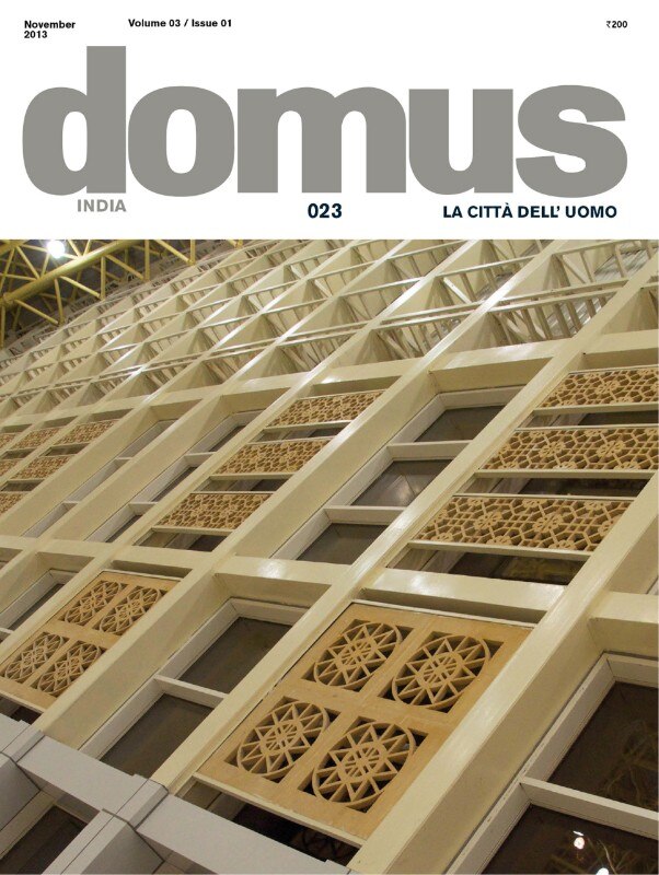 Domus India, November 2013, cover