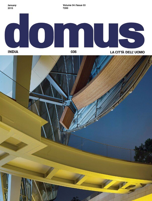 Domus India 036, January 2015, cover