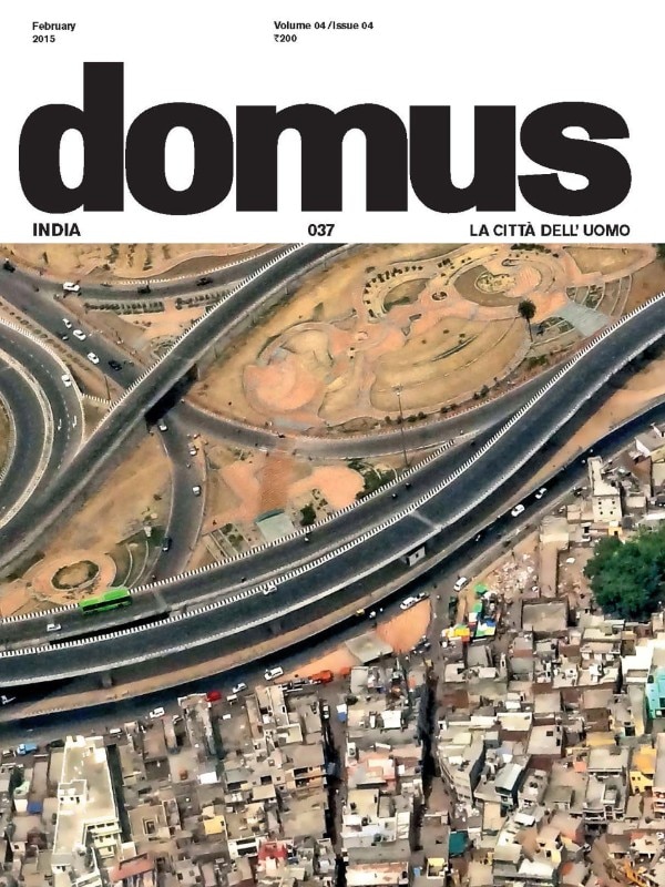 Domus India 037, February 2015 cover