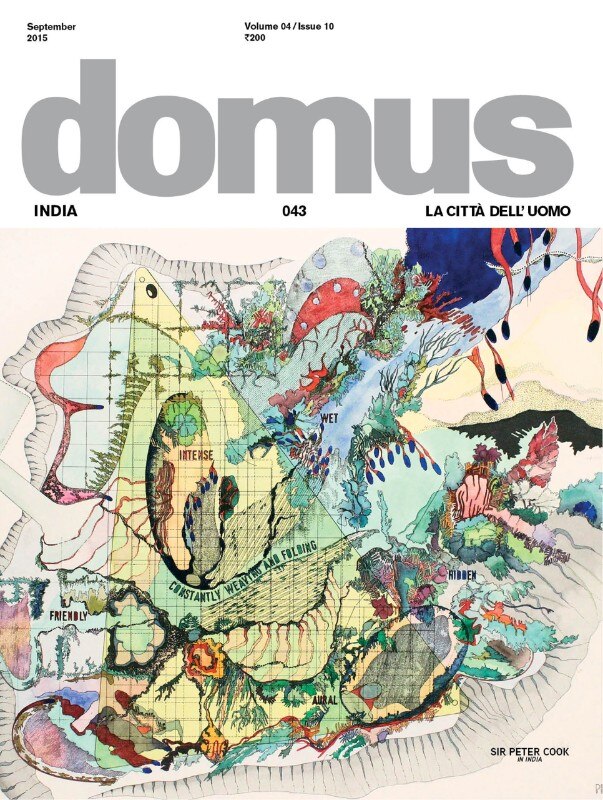 Domus India 043, September 2015, cover