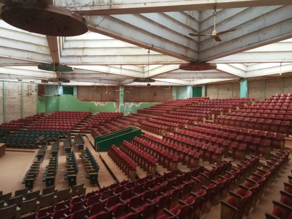 La Maison du Peuple. Ouagadougou, Burkina Faso. Image courtesy of World Monuments Fund