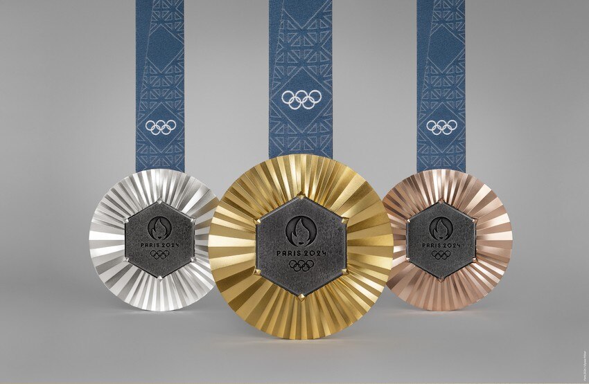 Paris Olympics medals feature the Eiffel Tower’s iron Domus