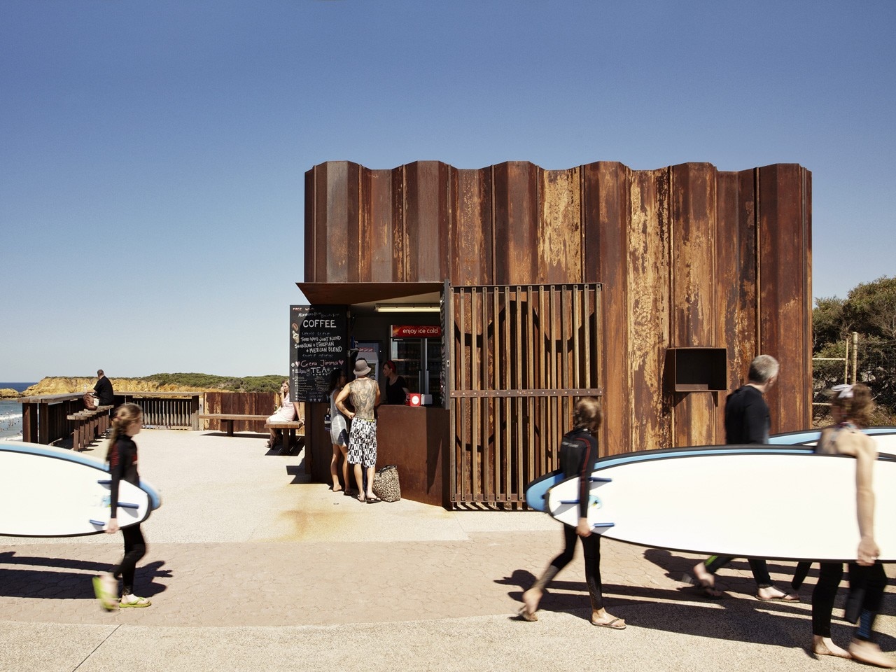 Tony Hobba Architects, Third Wave Kiosk