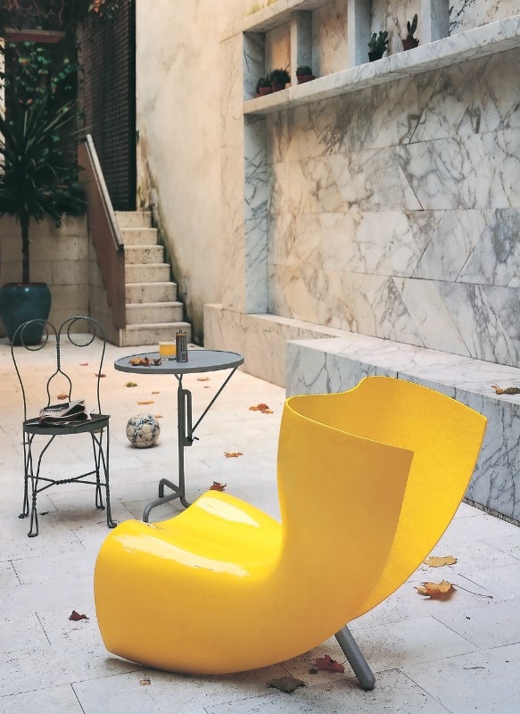 Eye On Design: Cast Glass Chairs By Marc Newson