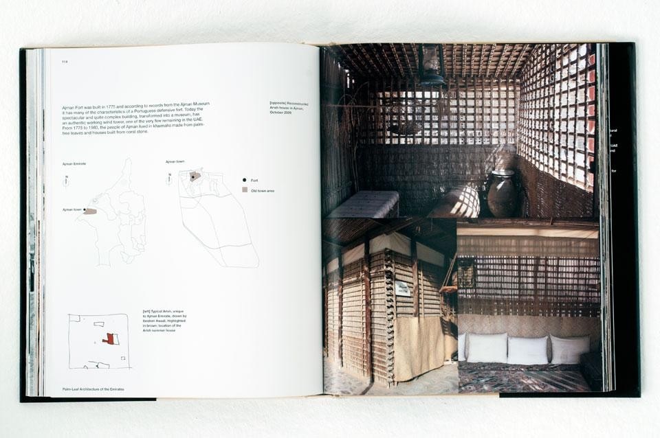 Sandra Piesik, <em>Arish: Palm-Leaf Architecture</em>, Thames & Hudson, Londra 2012. Vista pagine interne